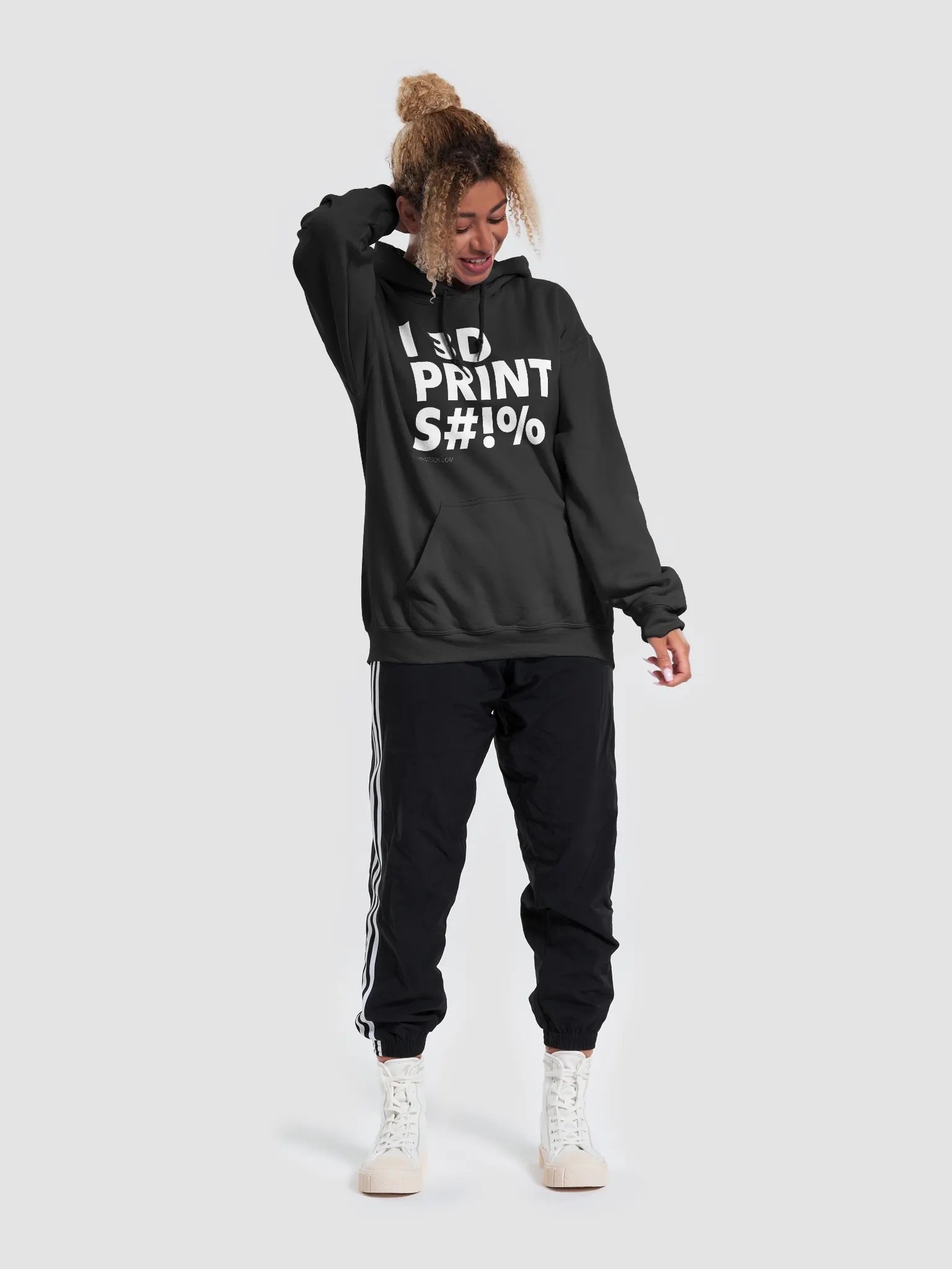 I 3D PRINT S#!% Hoodie product image (2)
