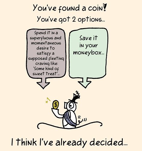 Great goals are accomplished one coin at a time... 
🪙🧩🧩🧩💰💰💰

All of this and many more in: www.pupsies.com/en

#comic #pupsie...