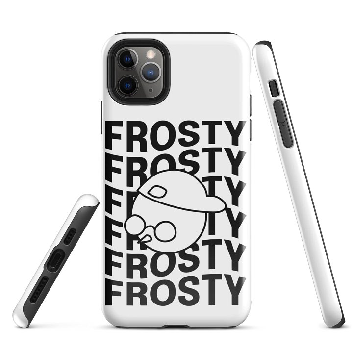 Frosty Wavy iPhone Case product image (1)