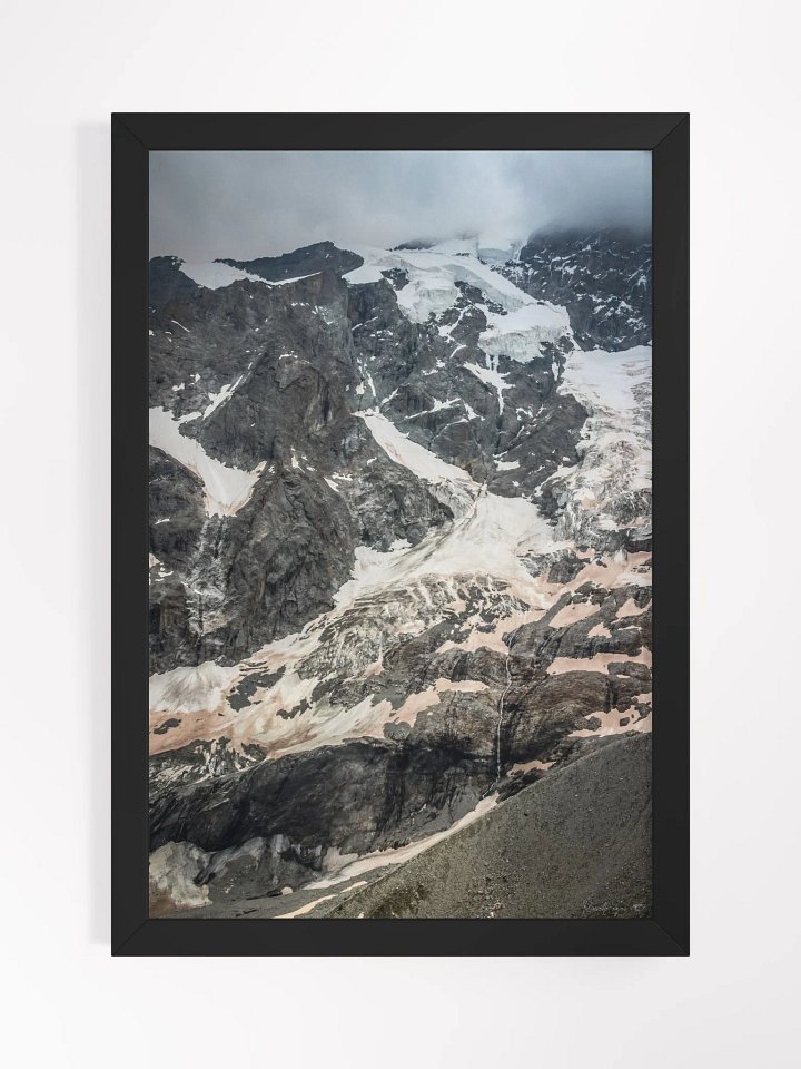 Print Fine art - Glacier of La Meije – A Majestic Witness of Time product image (2)