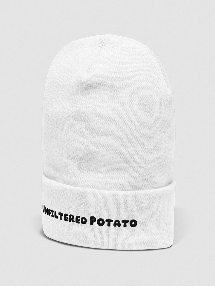 UNFILTERED Cuffed Beanie - Black Font product image (12)