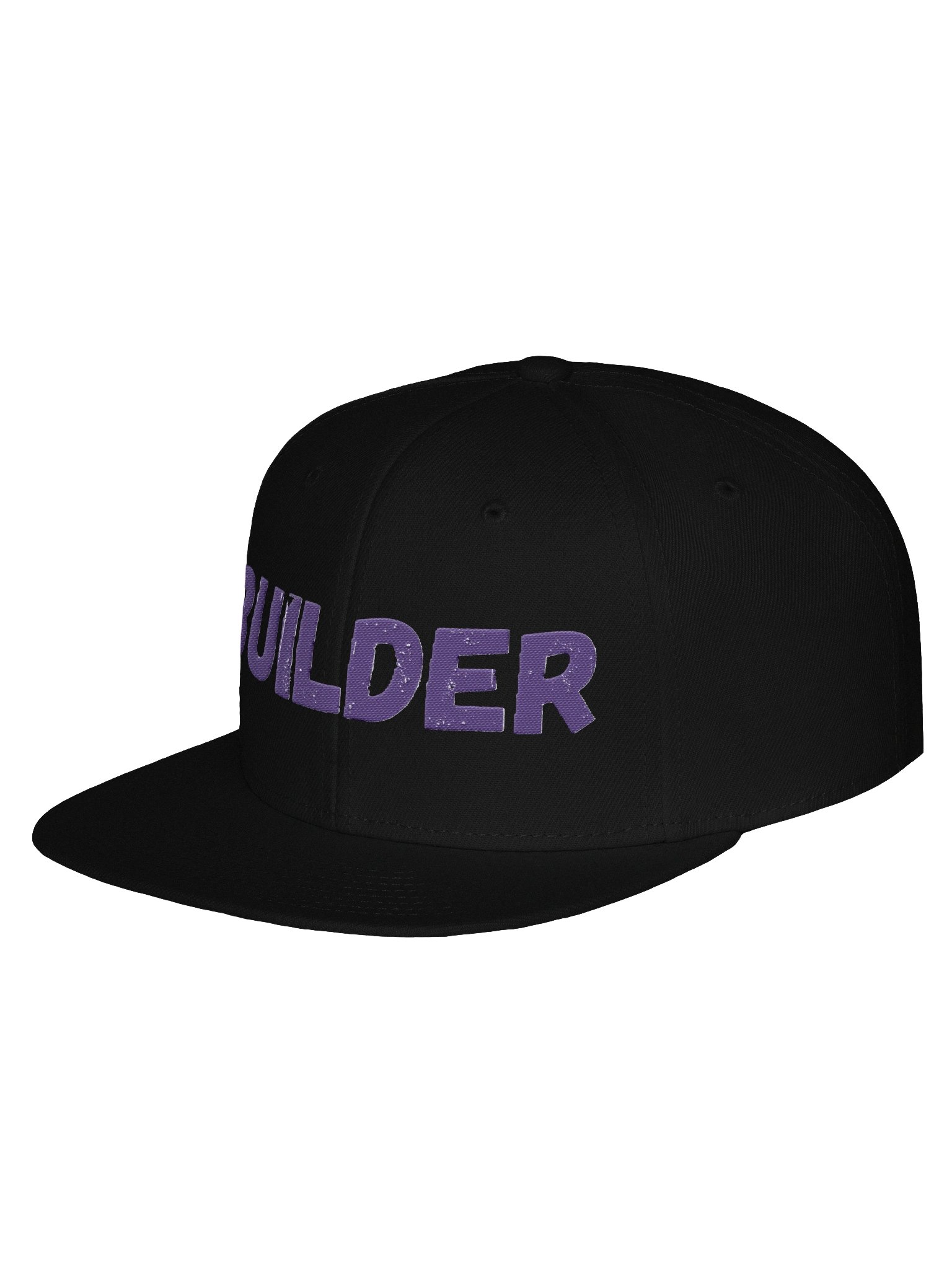 BUILDER Purple Distressed Snapback product image (2)