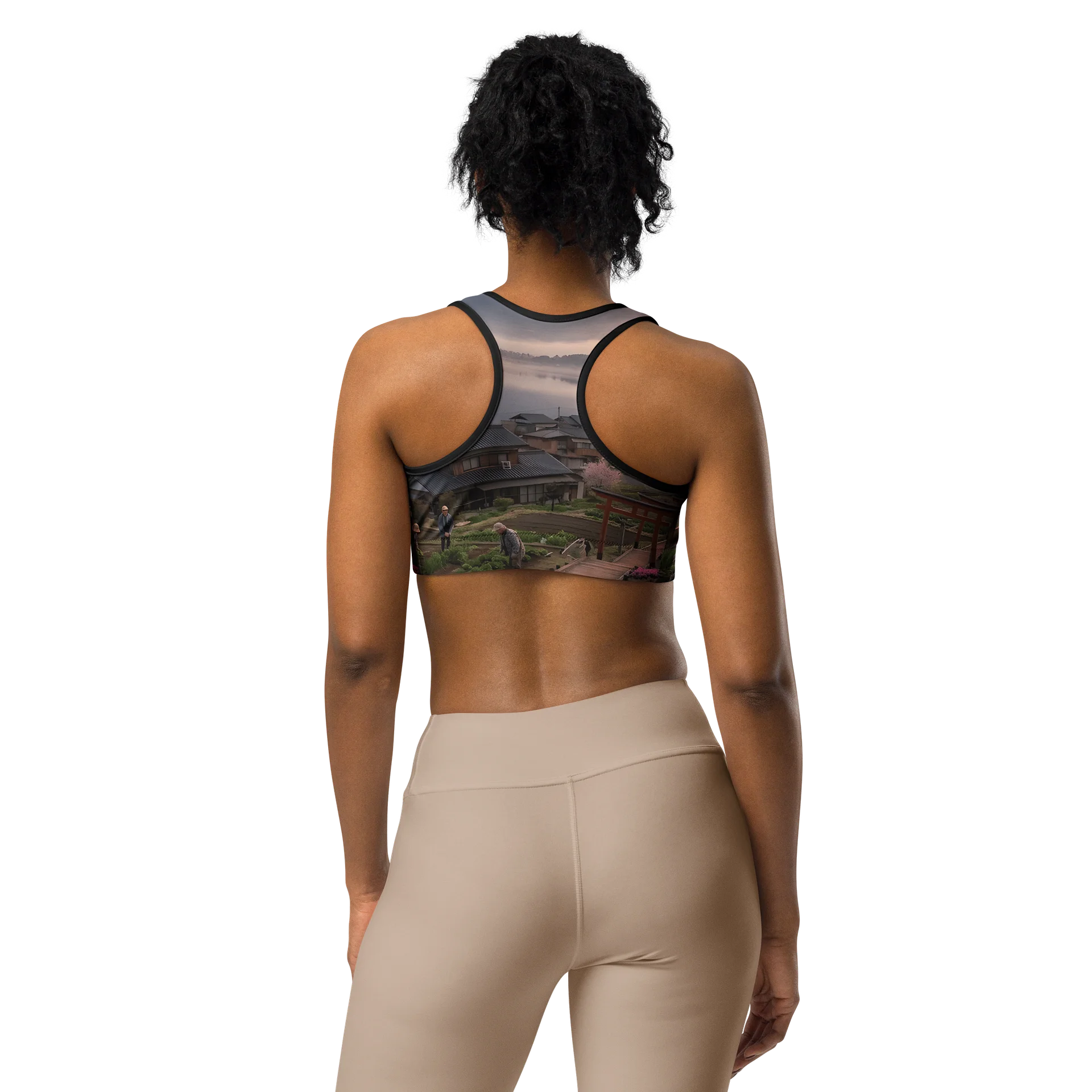 Mount Fuji Sports Bra | Moisture-Wicking Activewear Top product image (5)