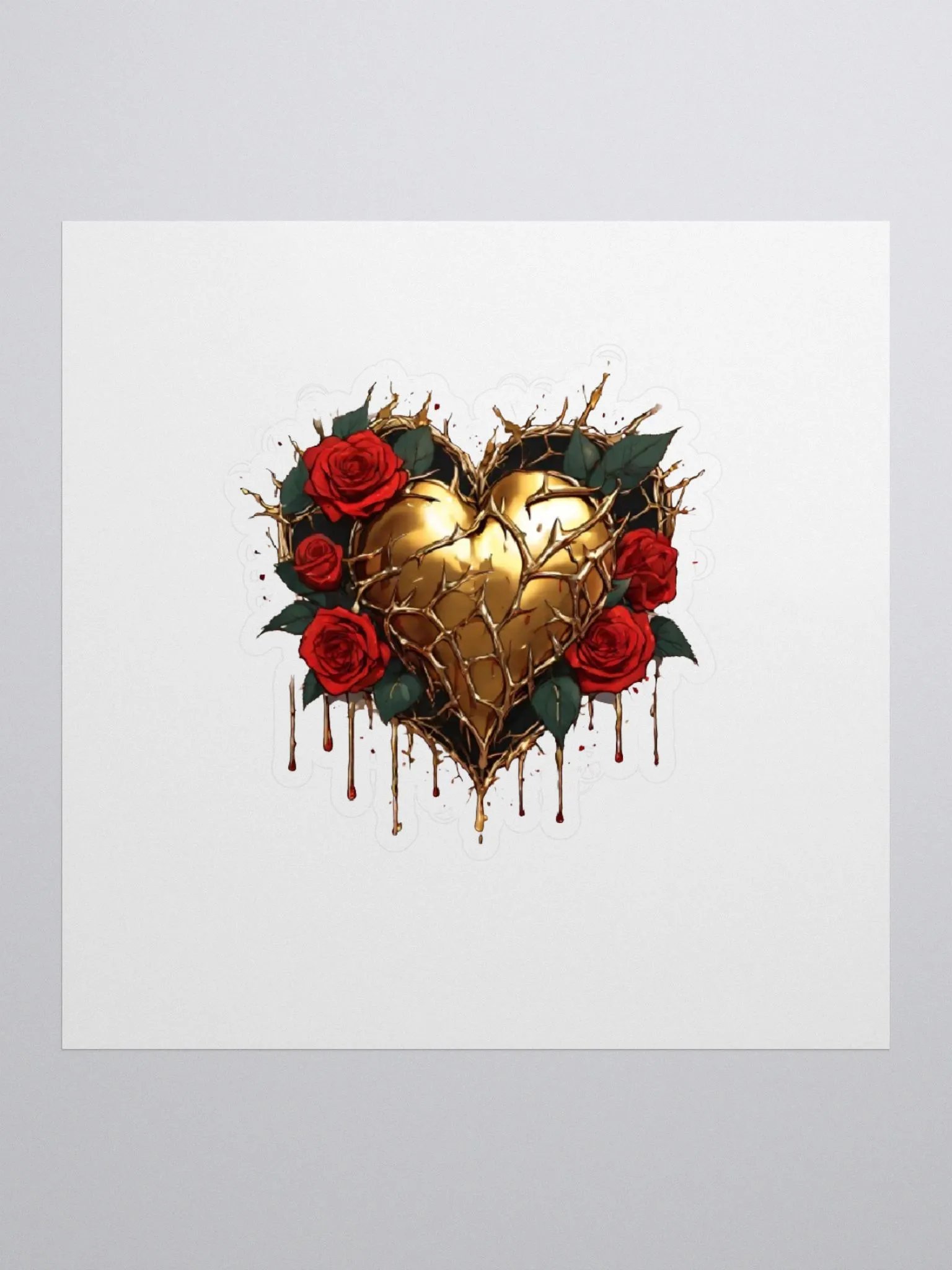 DMG Broken Hearted Sticker product image (1)