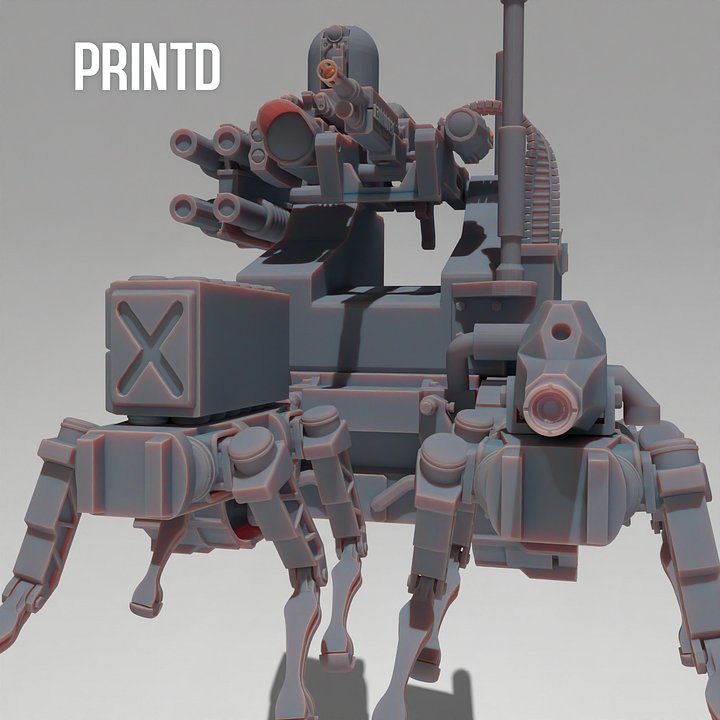 OPFOR Killer Dogs Attack Team - Modern Warfare Wargame Hobby Resin Scale Models product image (1)