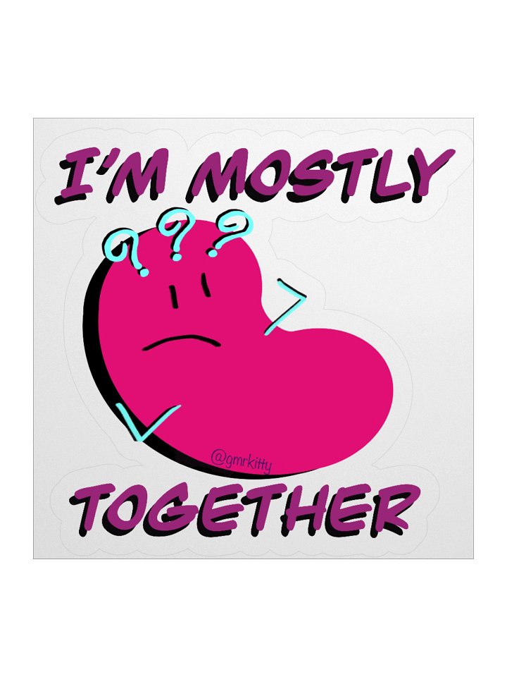 Mostly Lost Bean Sticker product image (3)