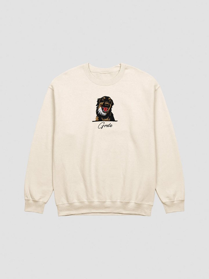 YOUR BEST FRIEND! / SWEATSHIRT WITH PERSONALIZED NAME / EMBROIDERED product image (2)