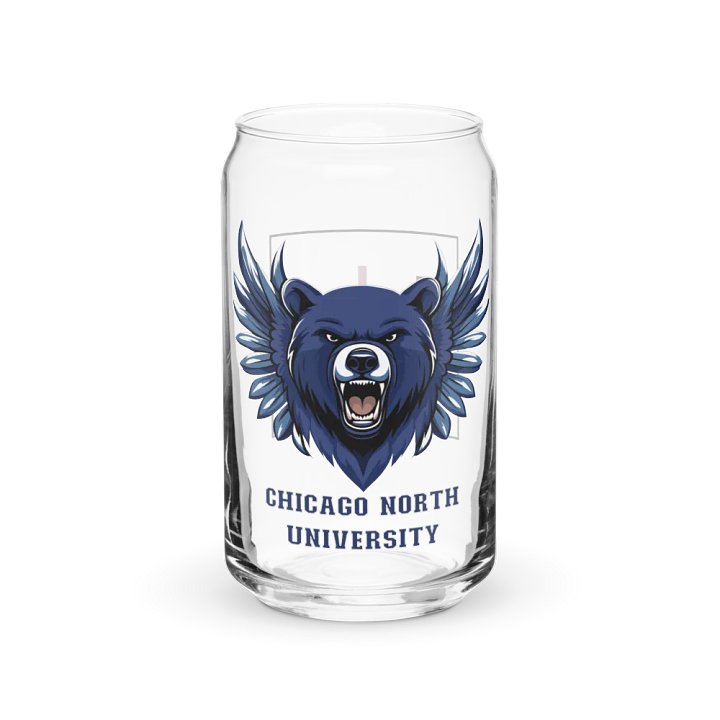Chicago North Bearhawk Can-Shaped Glass product image (1)