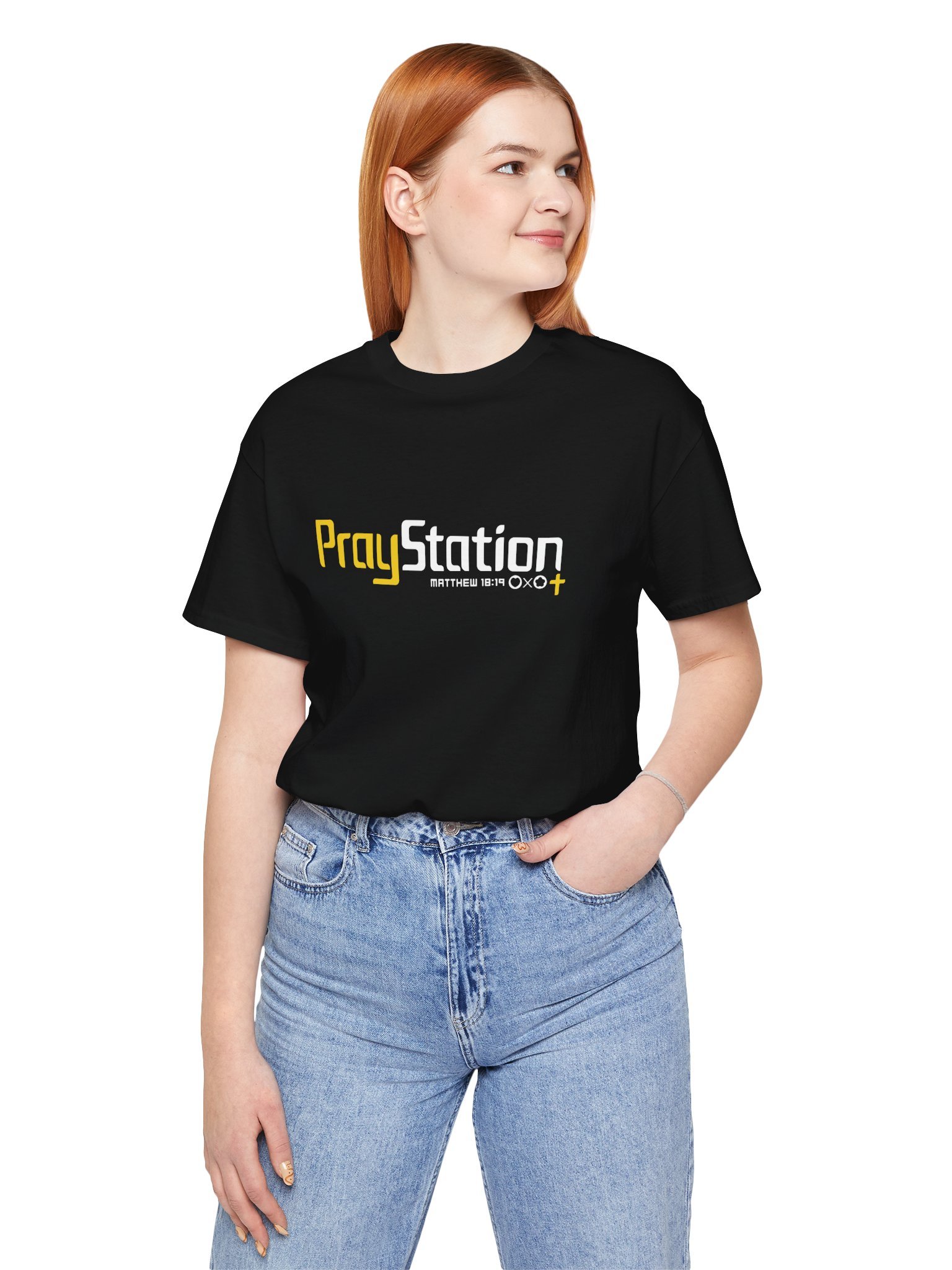 LXA PrayStation Classic Tee | Love X Aloha - Faith Collection | Premium Christian Apparel product image (10)