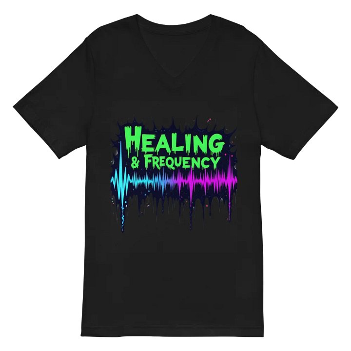 Frequency Waveform V-Neck Tee product image (3)