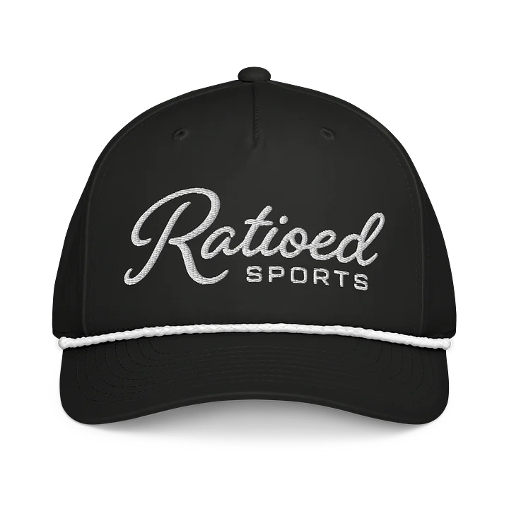 Ratioed Sports Rope Hat - Black product image (1)