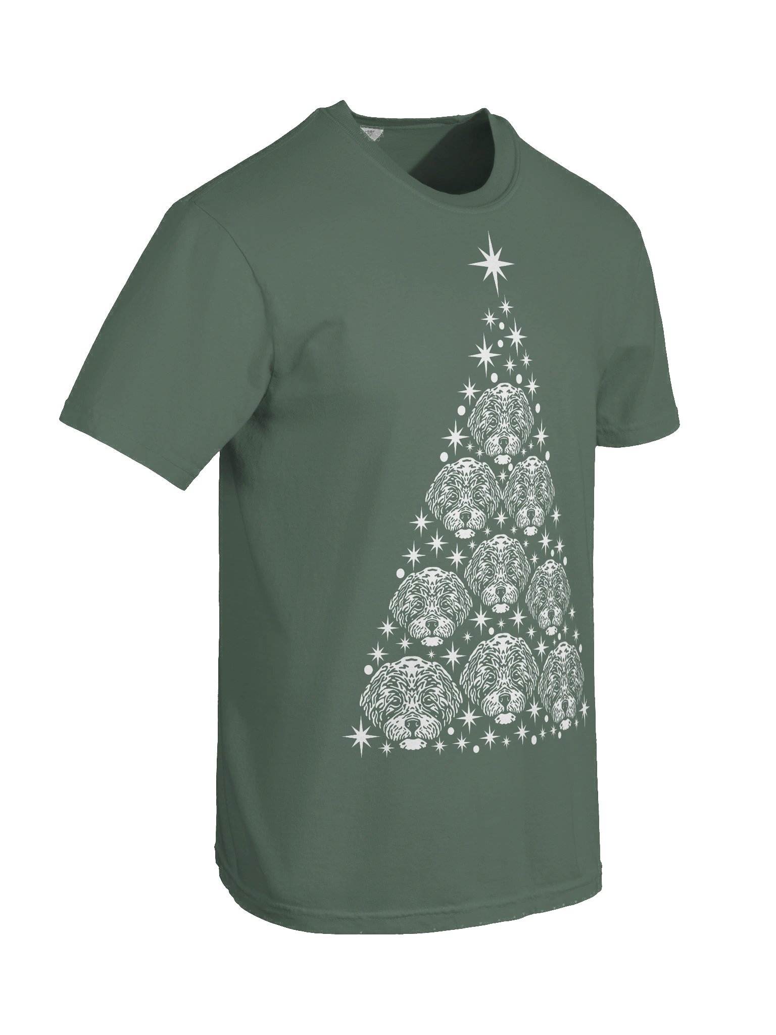 Shih Tzu Christmas Tree T-Shirt product image (10)