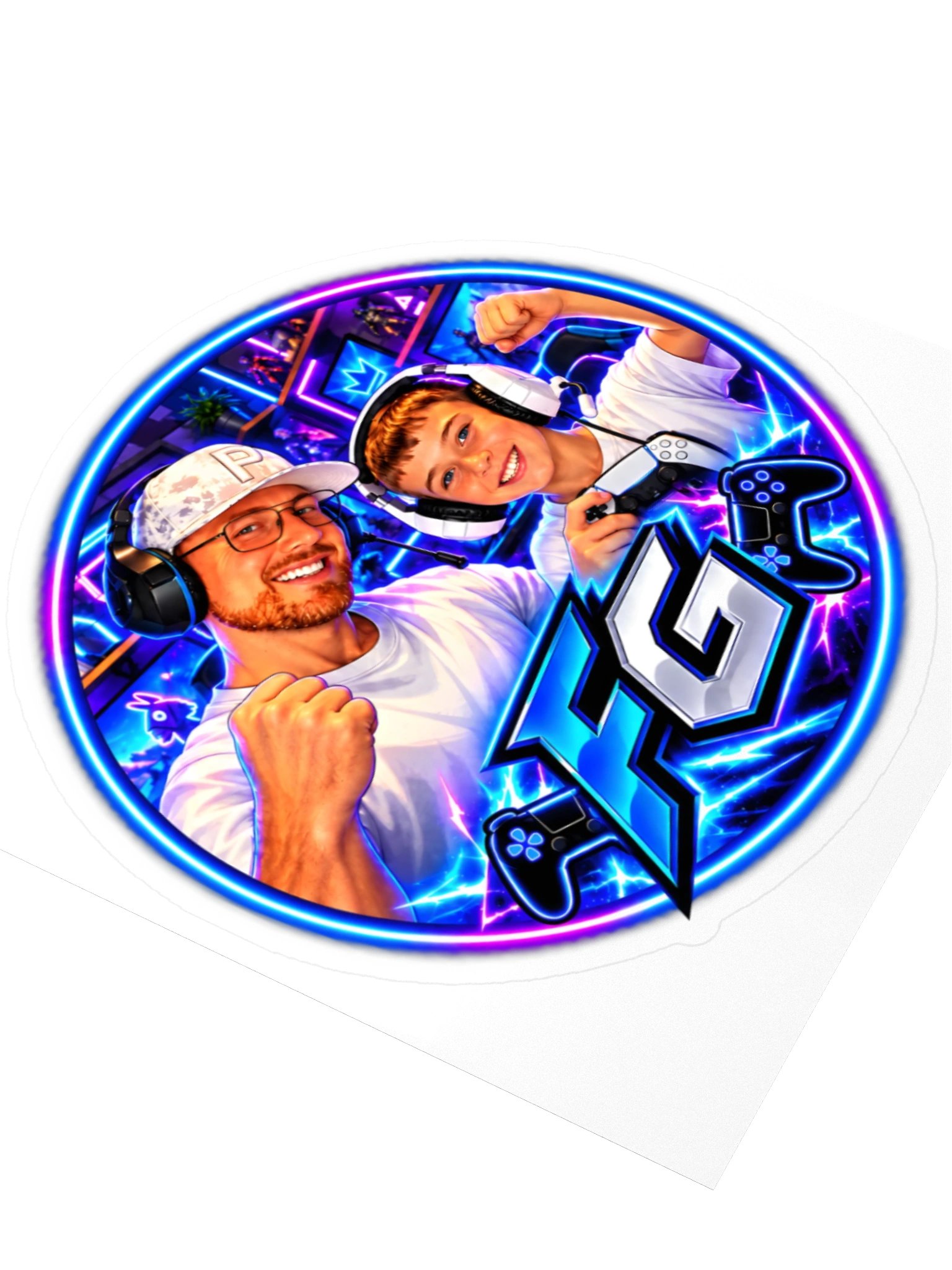 Freefalln Gamers Profile Picture Stickers product image (8)