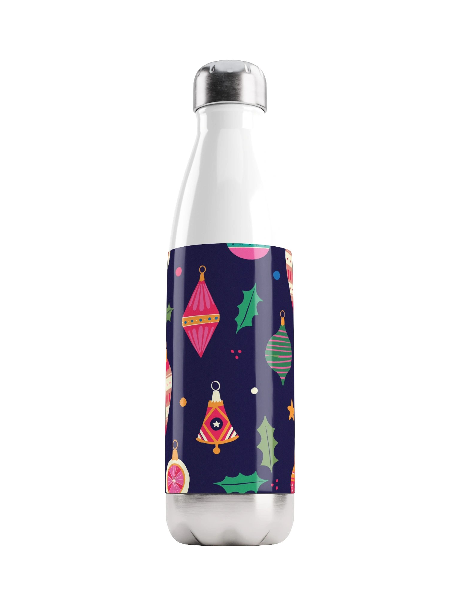 Festive Stainless Steel Water Bottle product image (1)