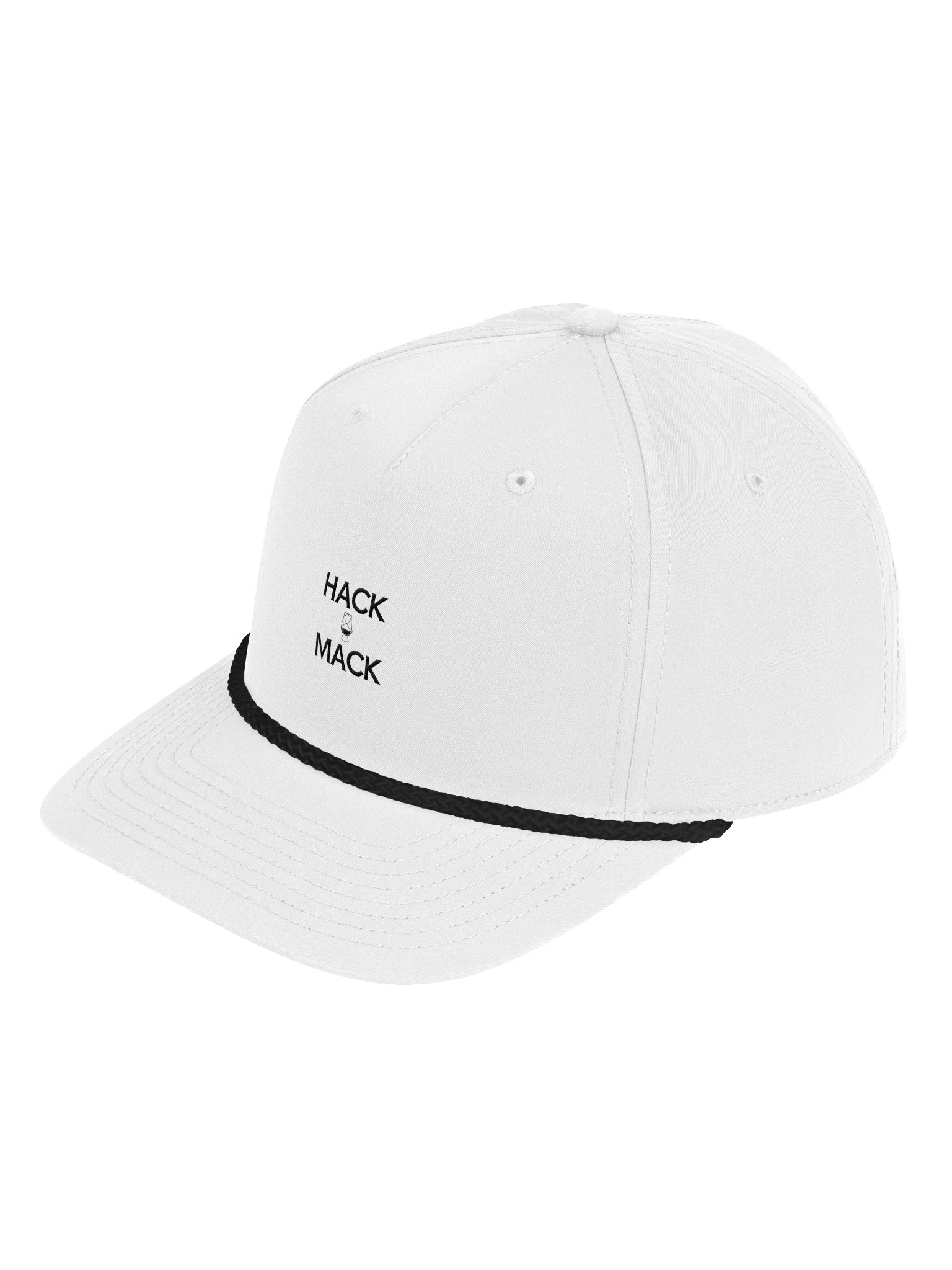 Black Logo Rope Hat product image (2)