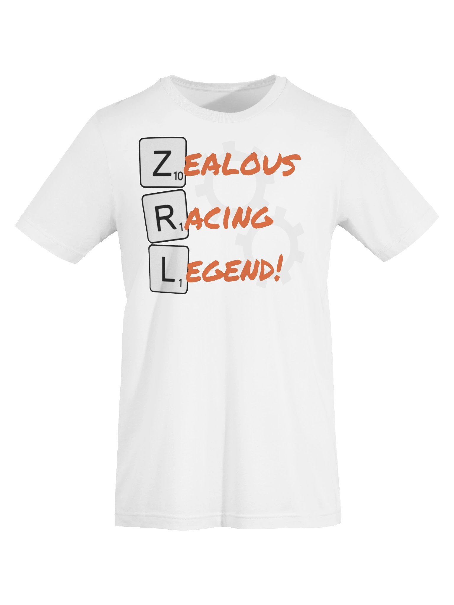 Zealous Racing Legend White Tee product image (7)