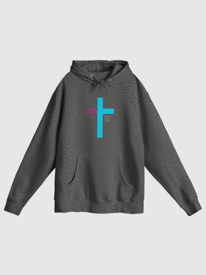 SALVATION: Turquoise Hoodie (Faith Over Fear) product image (1)