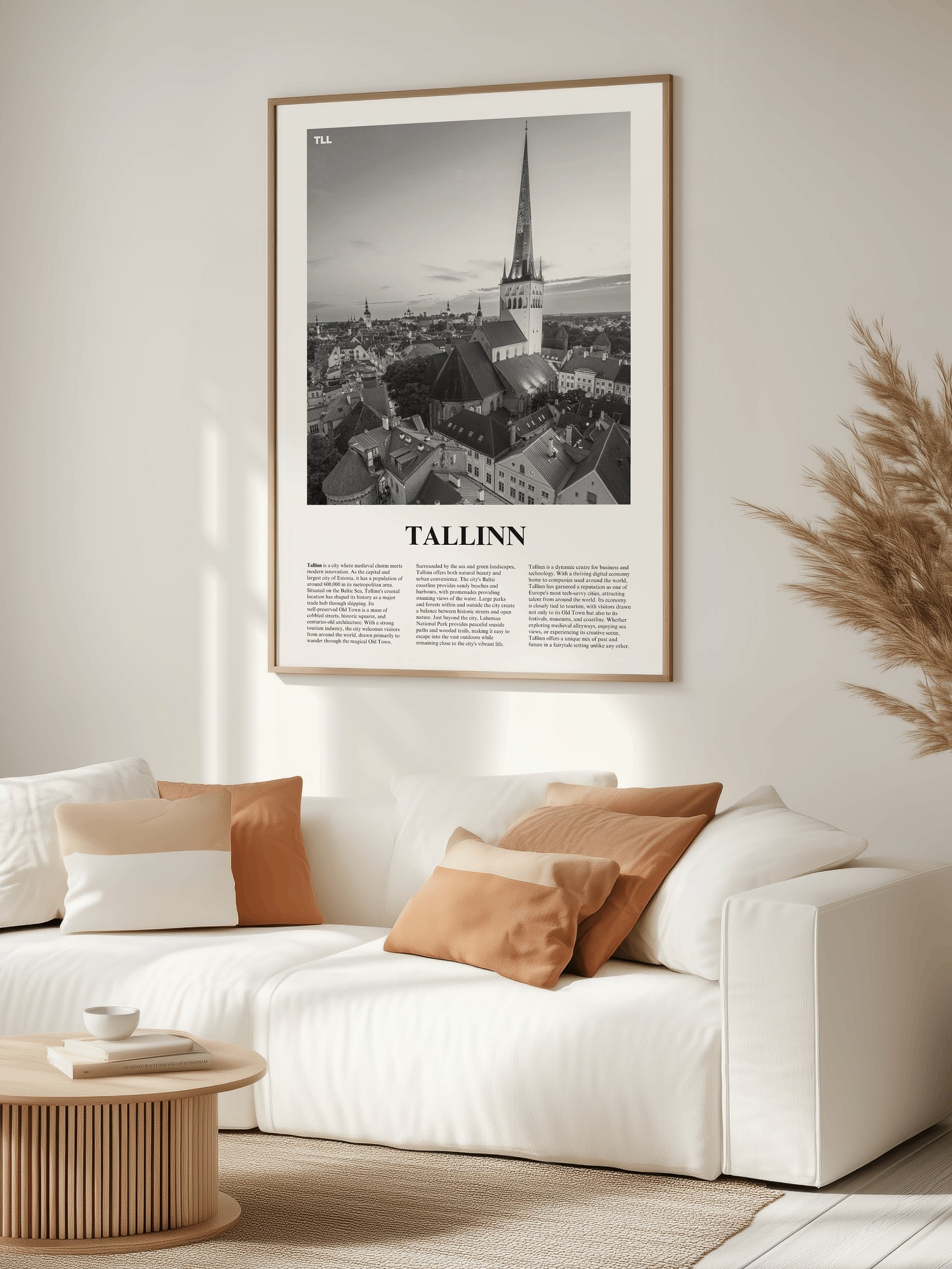 Tallinn 02 Newspaper Poster product image (3)