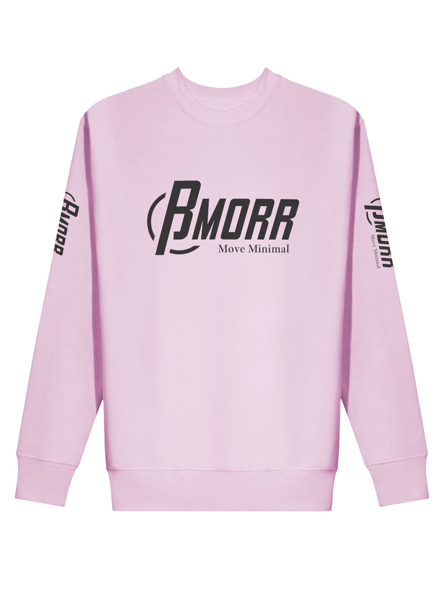 Minimal Black Cotton Heritage Sweatshirt product image (2)