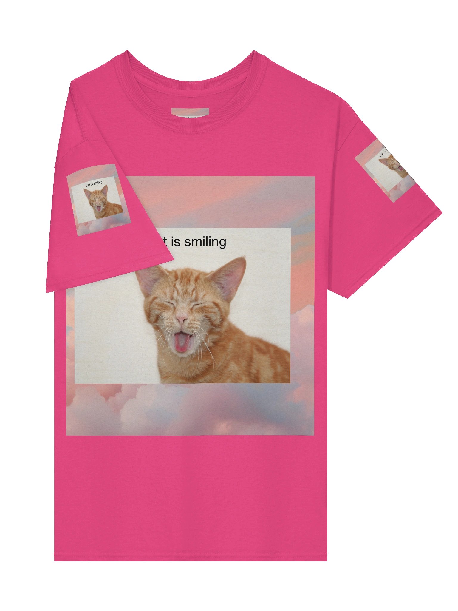 Cat T-shirt product image (4)