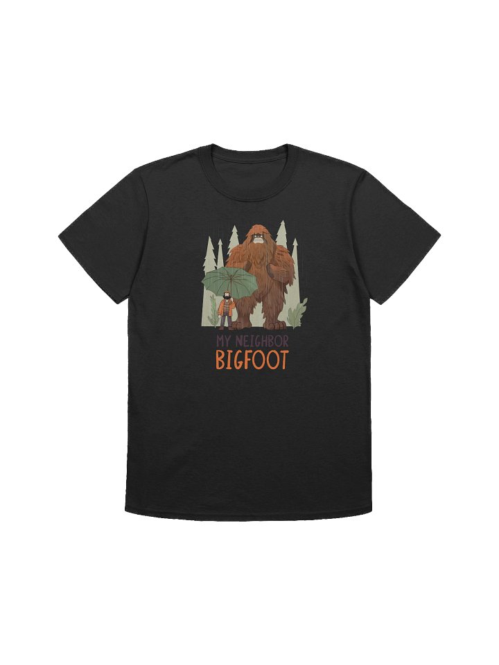 My Neighbor Bigfoot T-Shirt – Funny Sasquatch Tee, Cryptid Lover Graphic Shirt product image (3)