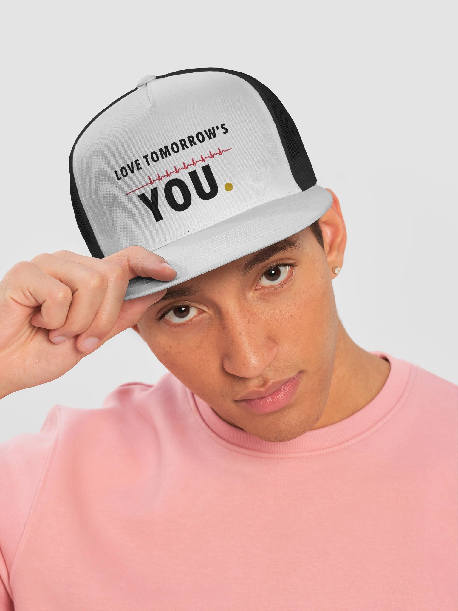 Love Tomorrow's You — Trucker Hat (White & Light) product image (23)