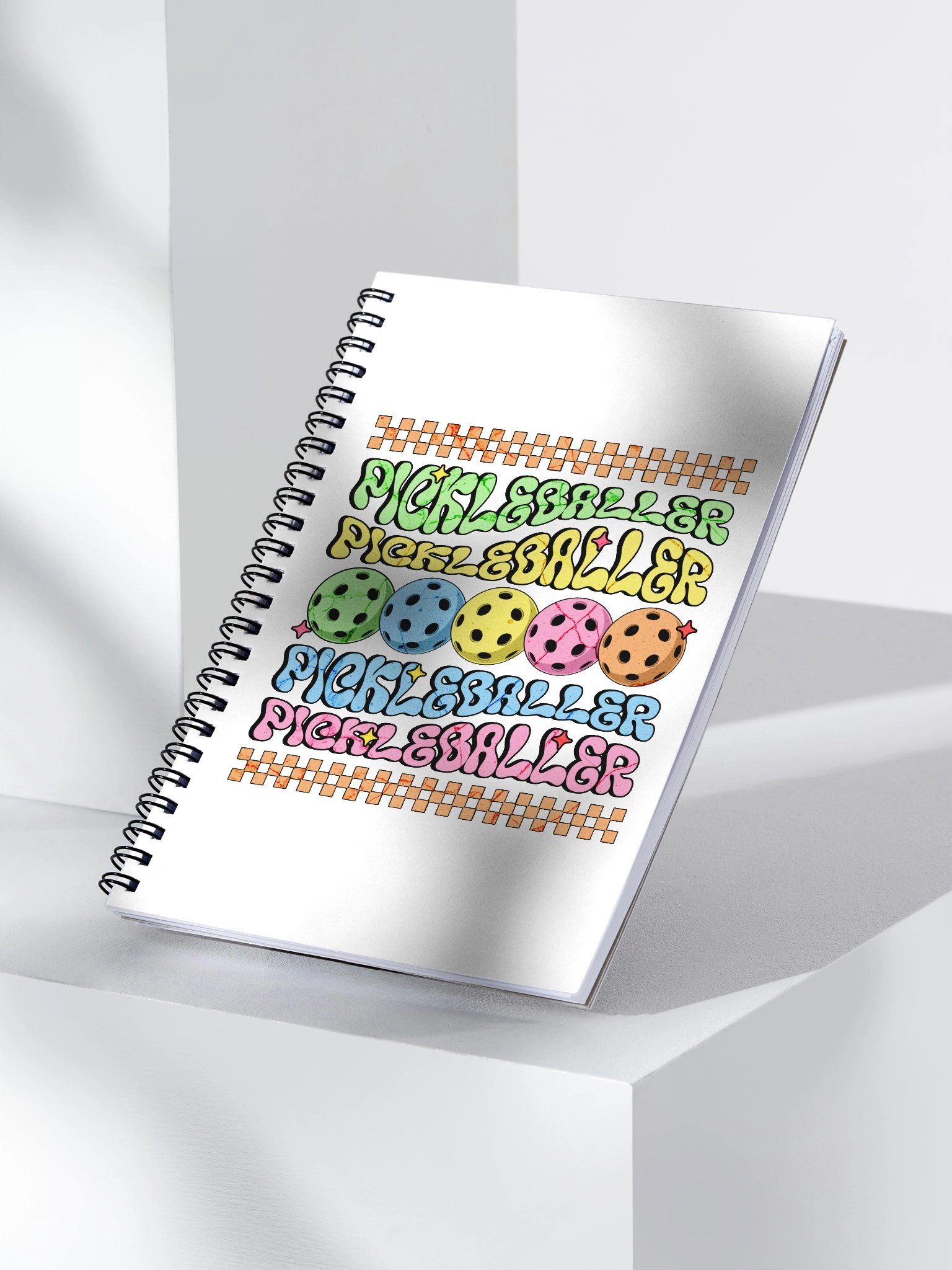 Pickleballer Spiral Notebook product image (3)
