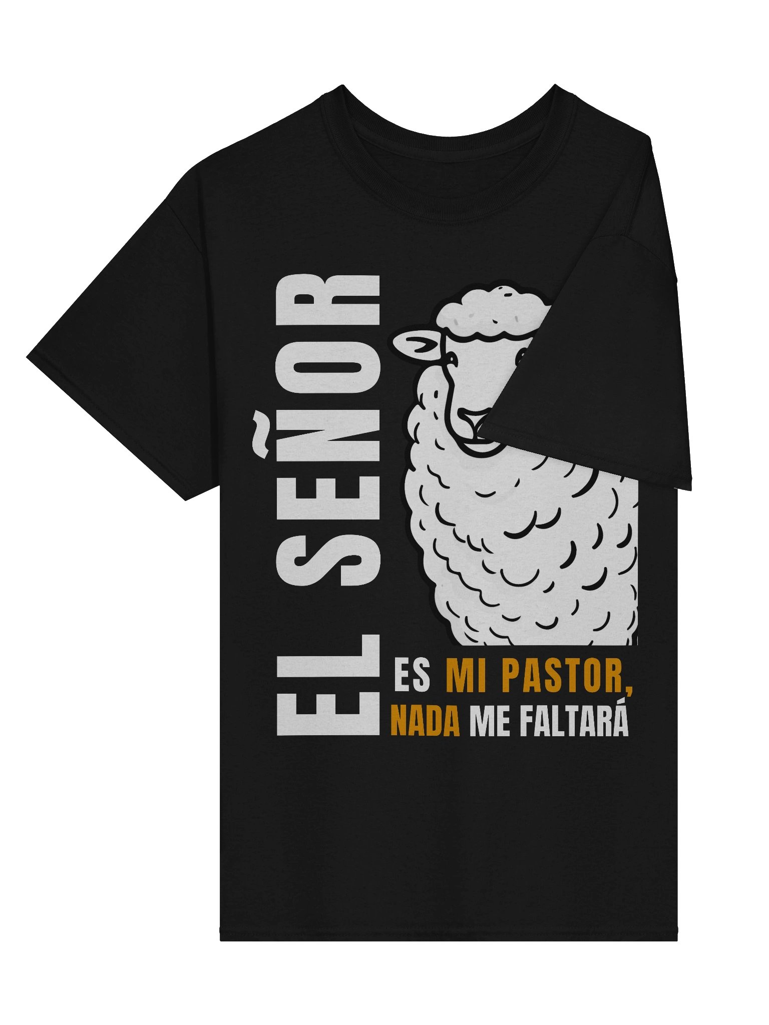 Camiseta Unisex Manga Corta | El Señor es mi Pastor product image (4)