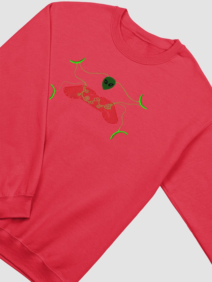 Sci-Fi Alien Couch Crewneck Sweatshirt product image (2)