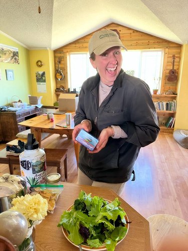 What do you put on top of your BCF greens? Holly says sardines! Leah says hard boiled eggs! Farm shop open with a nice select...