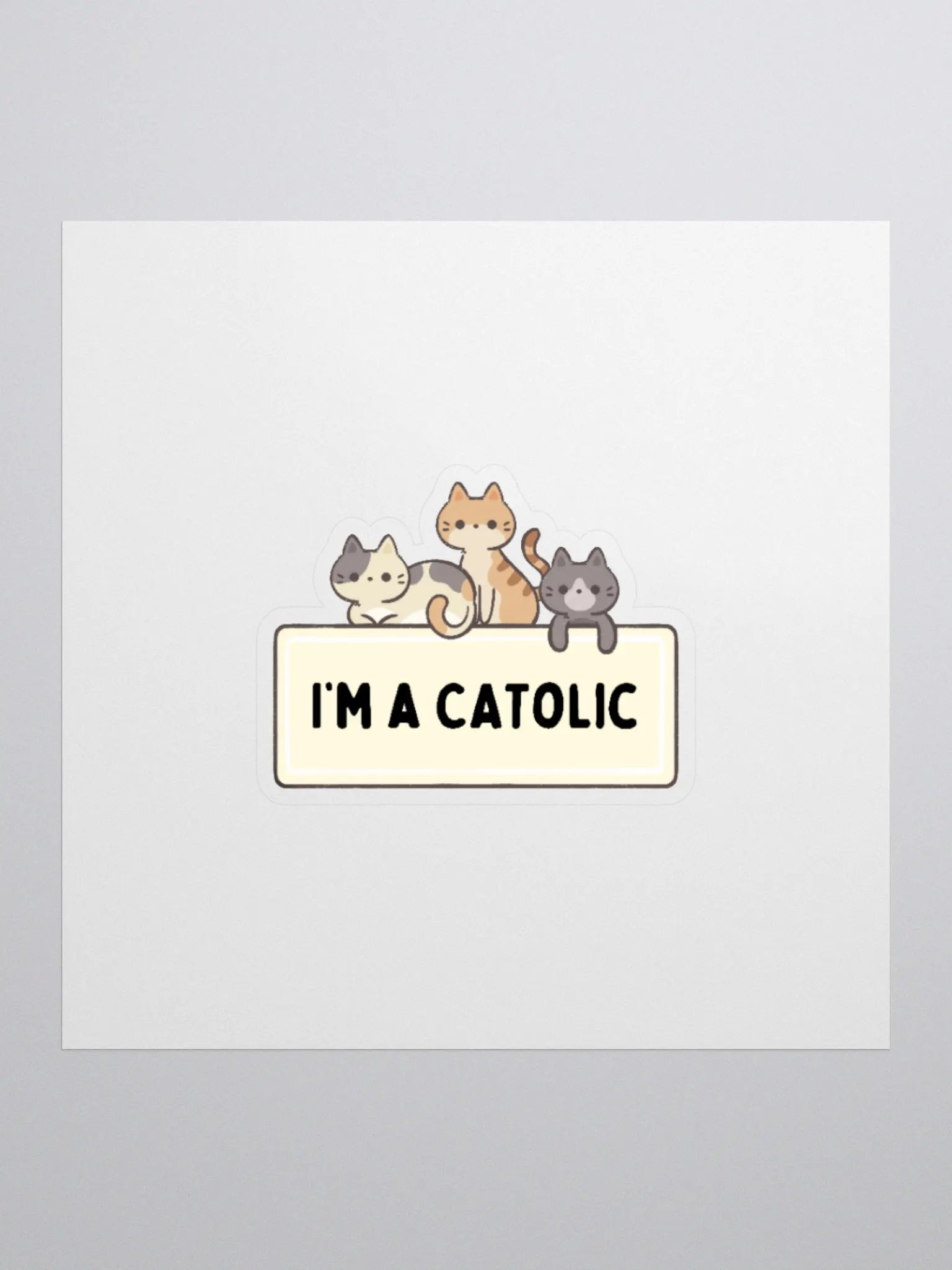 Catolic Cuties Sticker Pack product image (3)