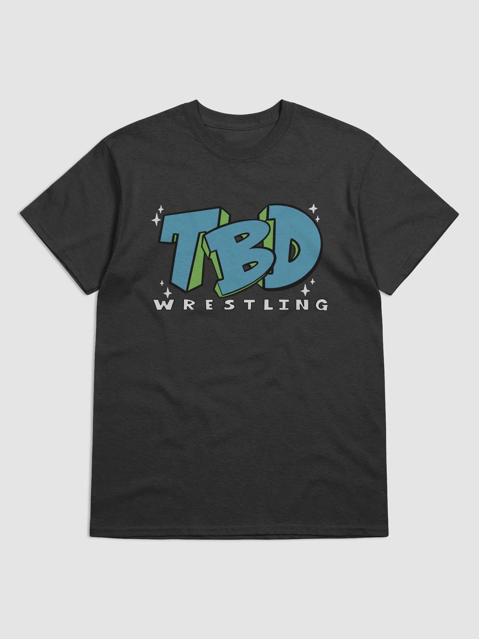 TBD Wrestling Dark Shirt Design product image (2)
