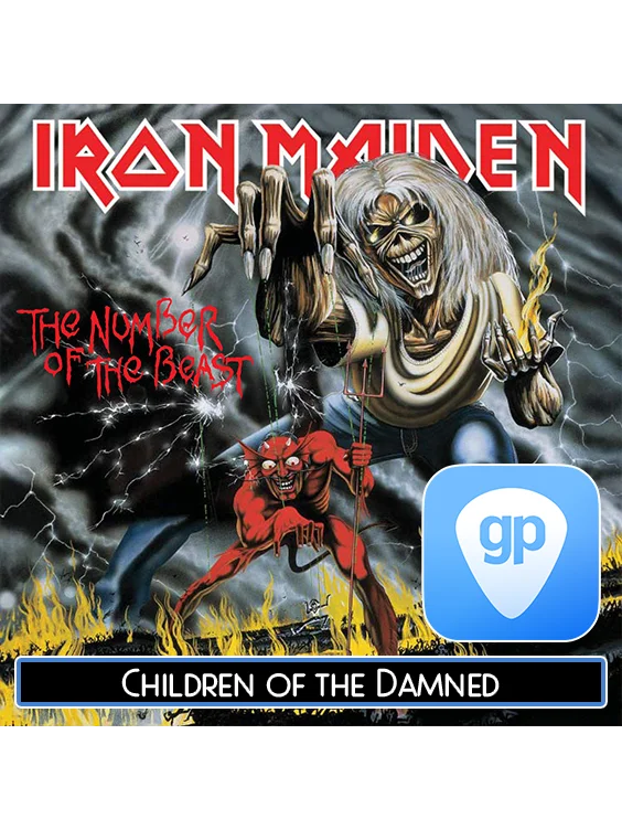 Children of the Damned | PDF Tab + Guitar Pro | Iron Maiden product image (1)