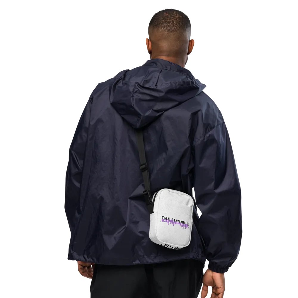 THE FUTURE IS EXTRATERRESTRIAL Utility Crossbody Bag - White product image (8)
