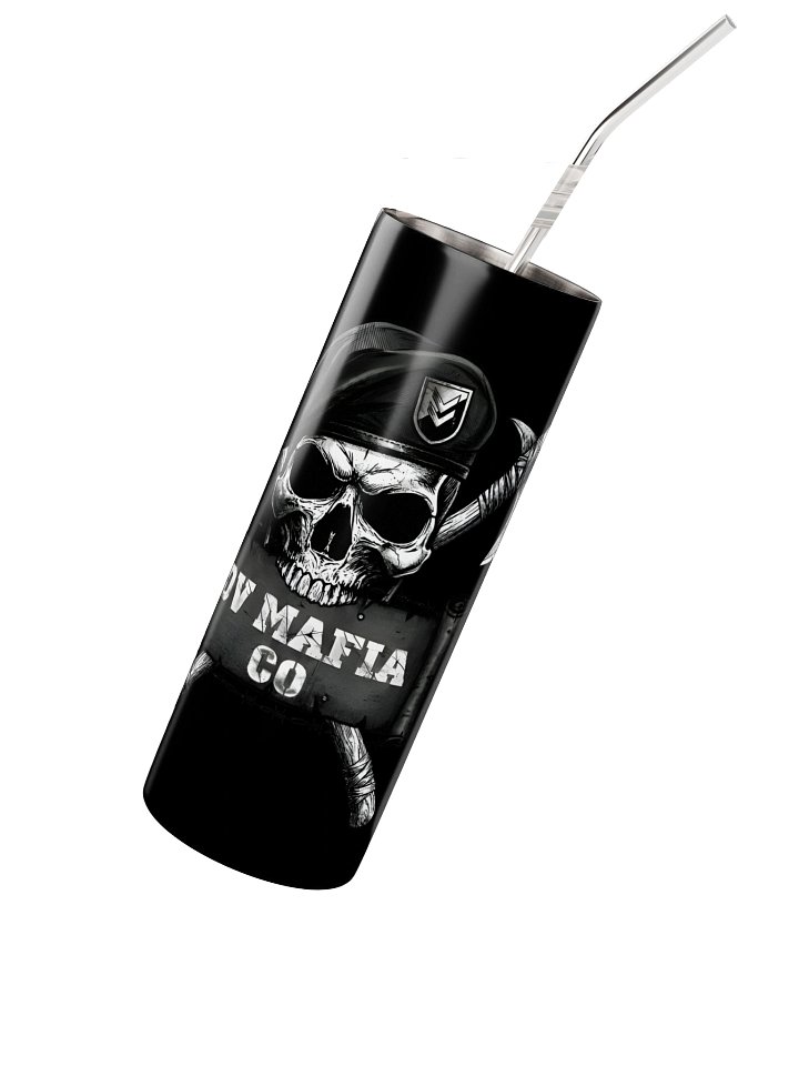 DV Mafia Co. "Quiet Professional" Black Tumbler. product image (2)