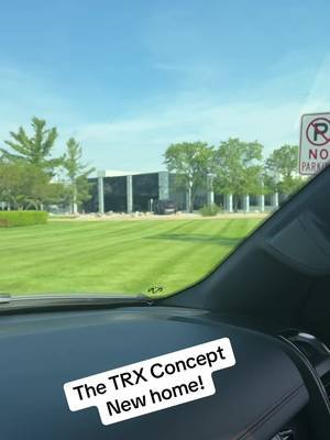 The TRX concept truck was saved from the crusher and now lives at the Chelsea Proving Grounds! #ram #SRT #TRX 