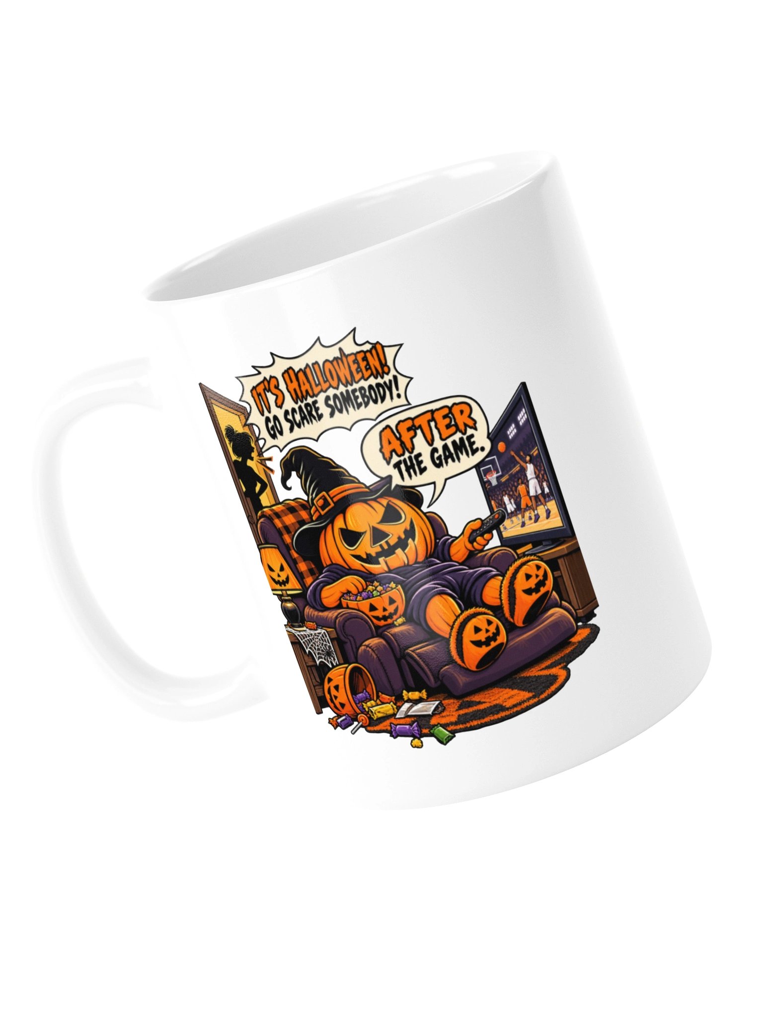 It’s Halloween! Go scare somebody! — After the game - Mug product image (14)