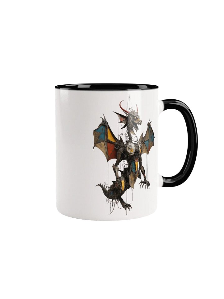Mechanical Dragon Steampunk Ceramic Mug product image (4)