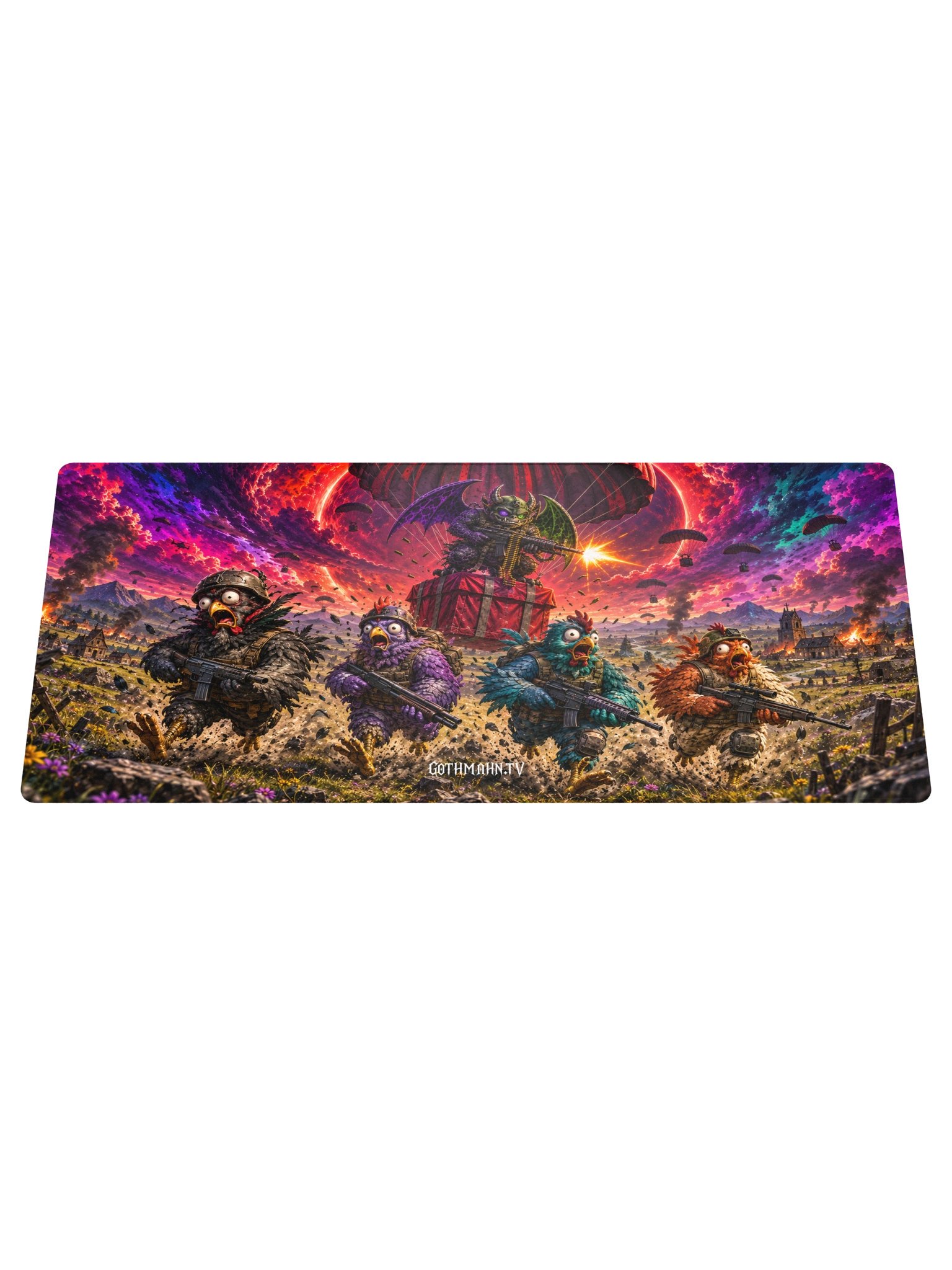 Gothmahn’s Special Delivery — XL Gaming Mouse Pad product image (1)