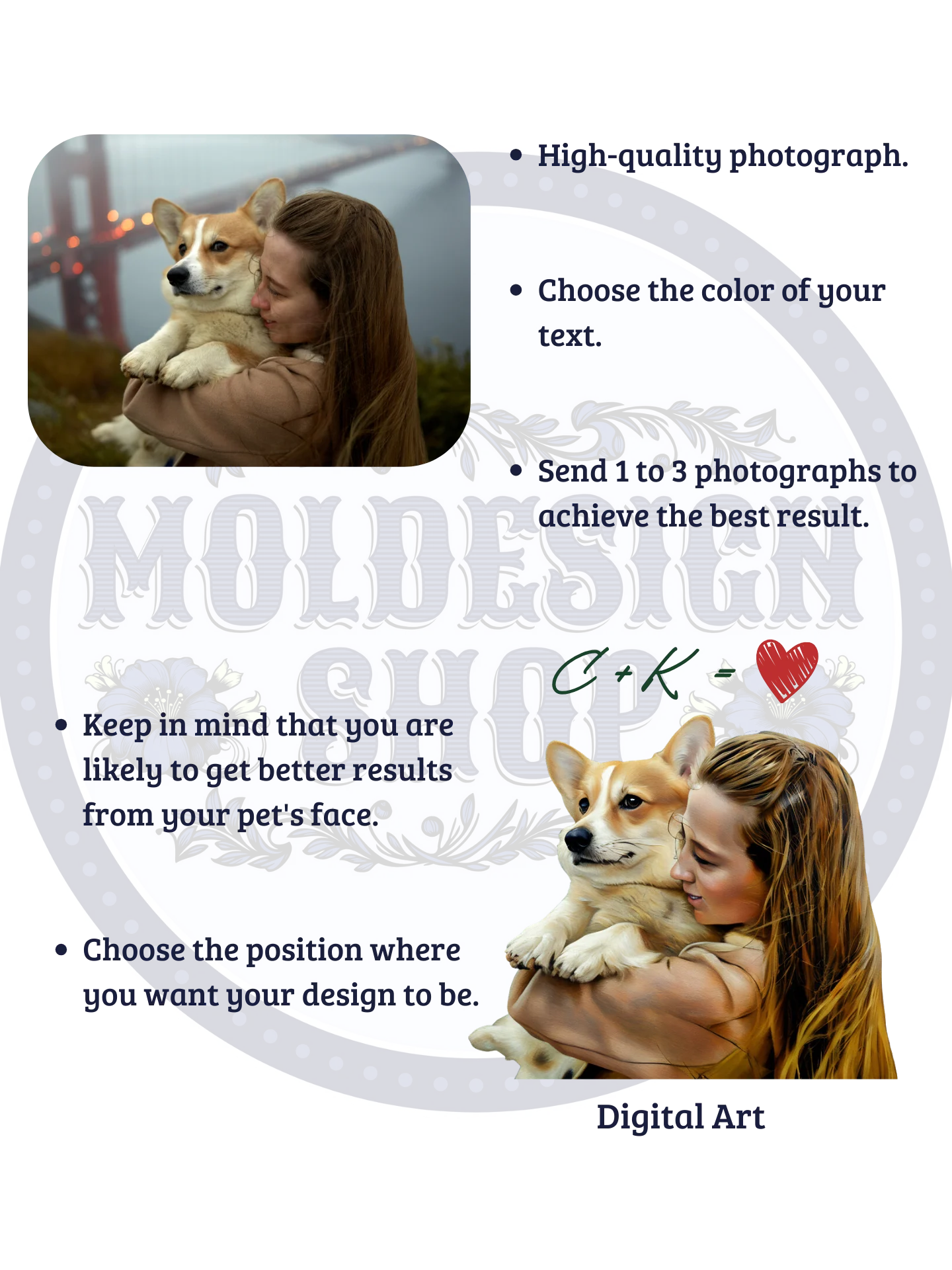 YOUR CORGI! / MUG WITH PERSONALIZED NAME product image (4)