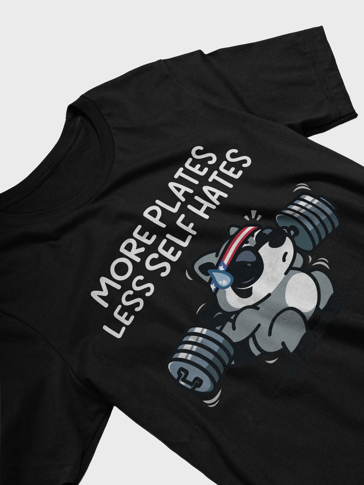 More Plates Athletic Tee product image (3)