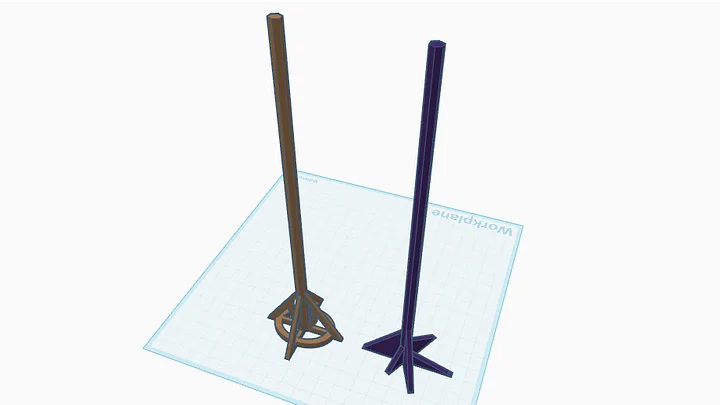 Paint Mixing Drill Attachments (3D Print Files) product image (1)