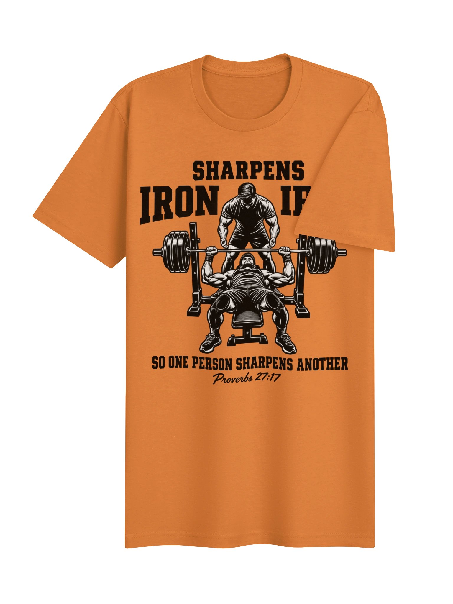 Iron Sharpens Iron Tee | Proverbs 27:17 product image (36)