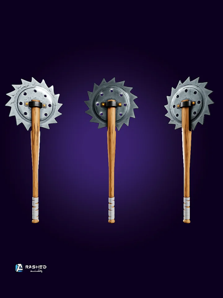 Stylized Sawblade Bat | عصا بيسبول ستايل product image (1)