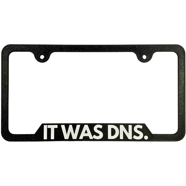HLG License Plate Frames product image (1)