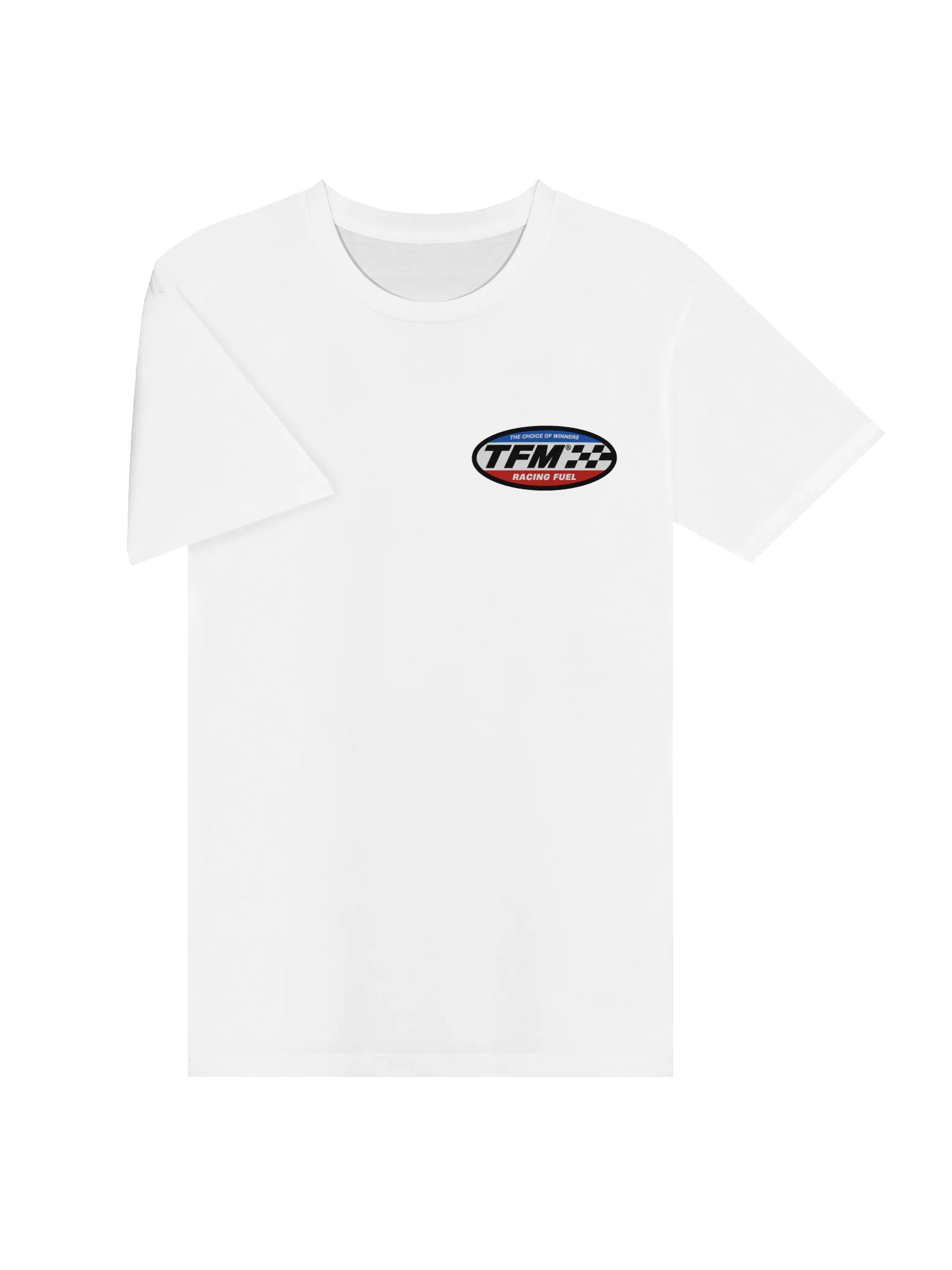 Think Fast Racing Fuel Tee - White product image (3)