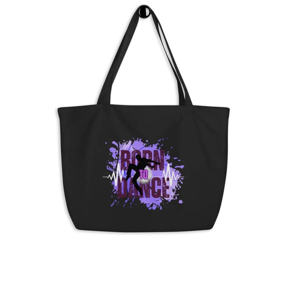 Born to Dance His Silhouette Rectangular Tote Bag product image (5)
