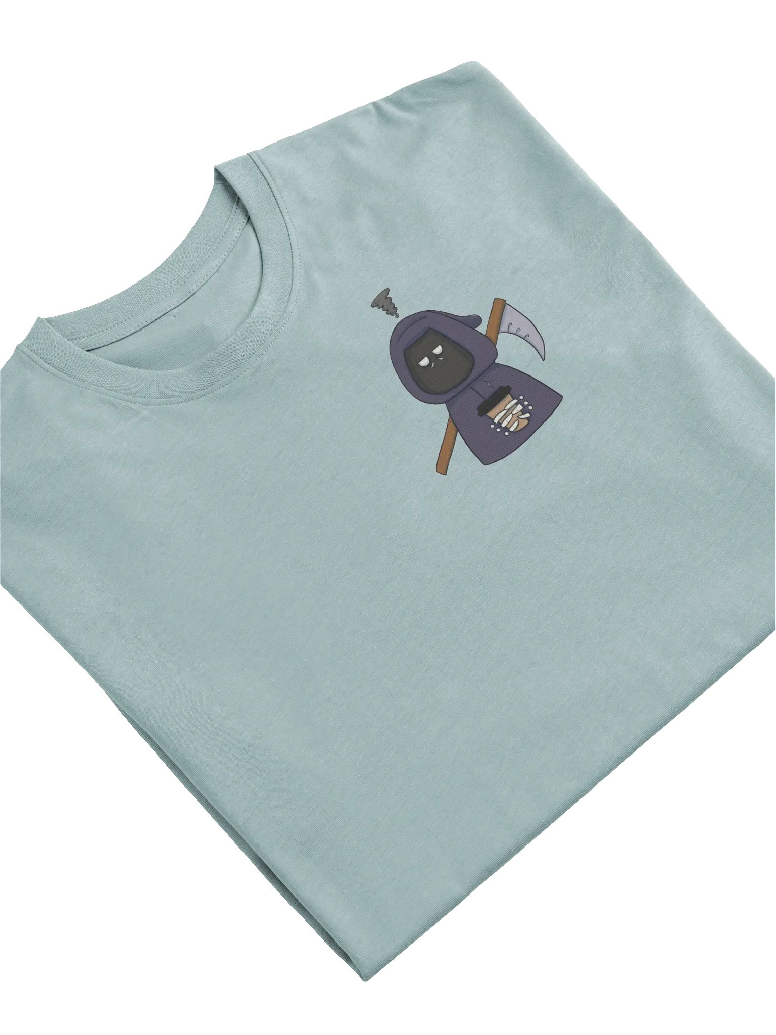 Grim Reaper Coffee Break Men's Tee product image (33)