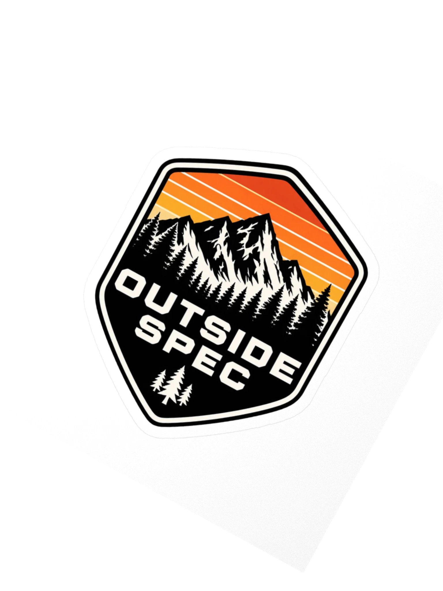 Outside Spec Kiss Cut Stickers product image (2)