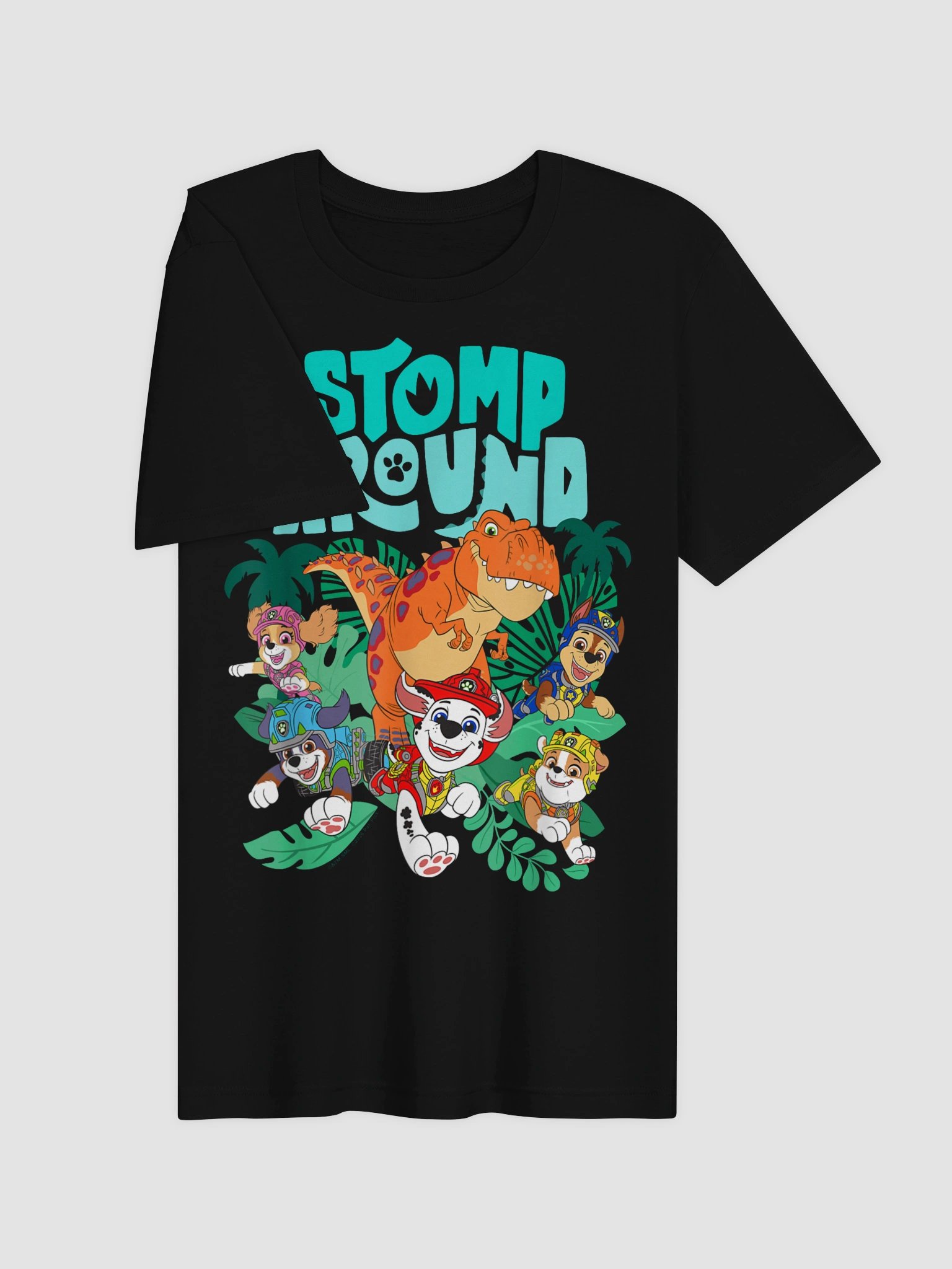 Paw Patrol: The Dino Movie Stomp Around Dino Pups T-Shirt product image (27)